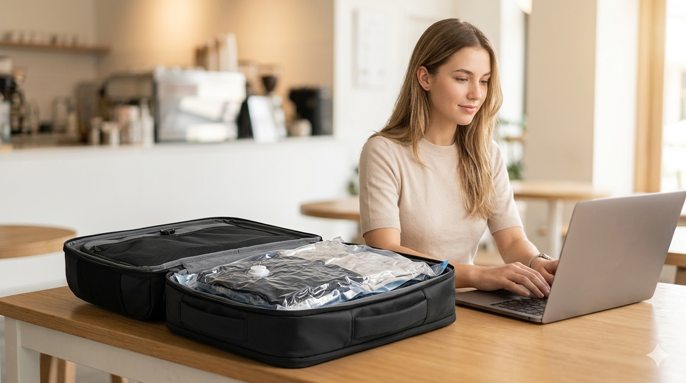 Voyage & Cabine Sac à dos cabine sous vide – Léger & compact